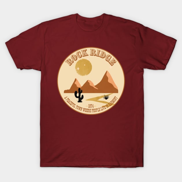 Rock Ridge T-Shirt by Print Lilac